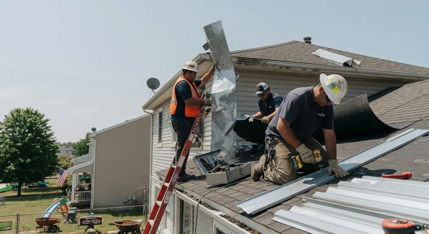 Metal Roofing Installation in Del City, OK near me
